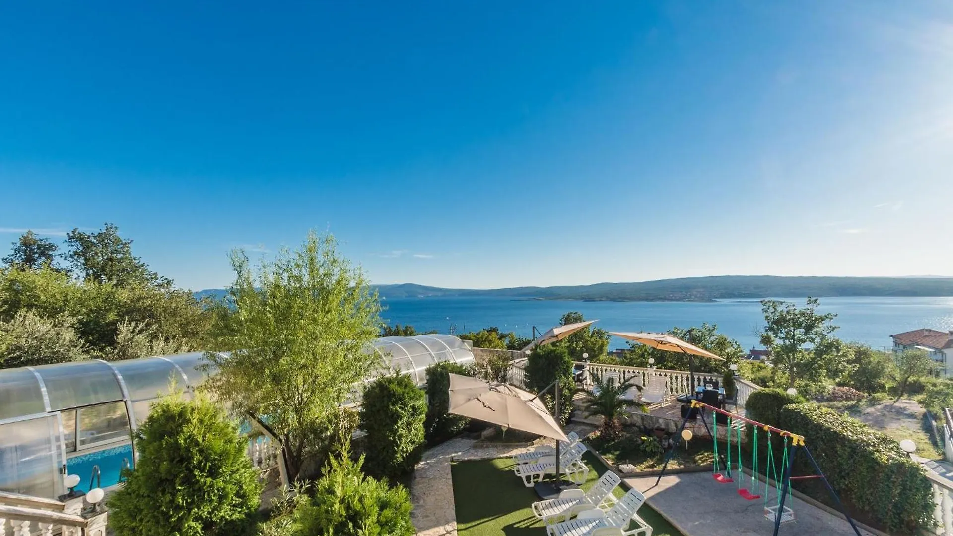 Appartement Mit Privater Terrasse Und Meerblick Crikvenica Apartment