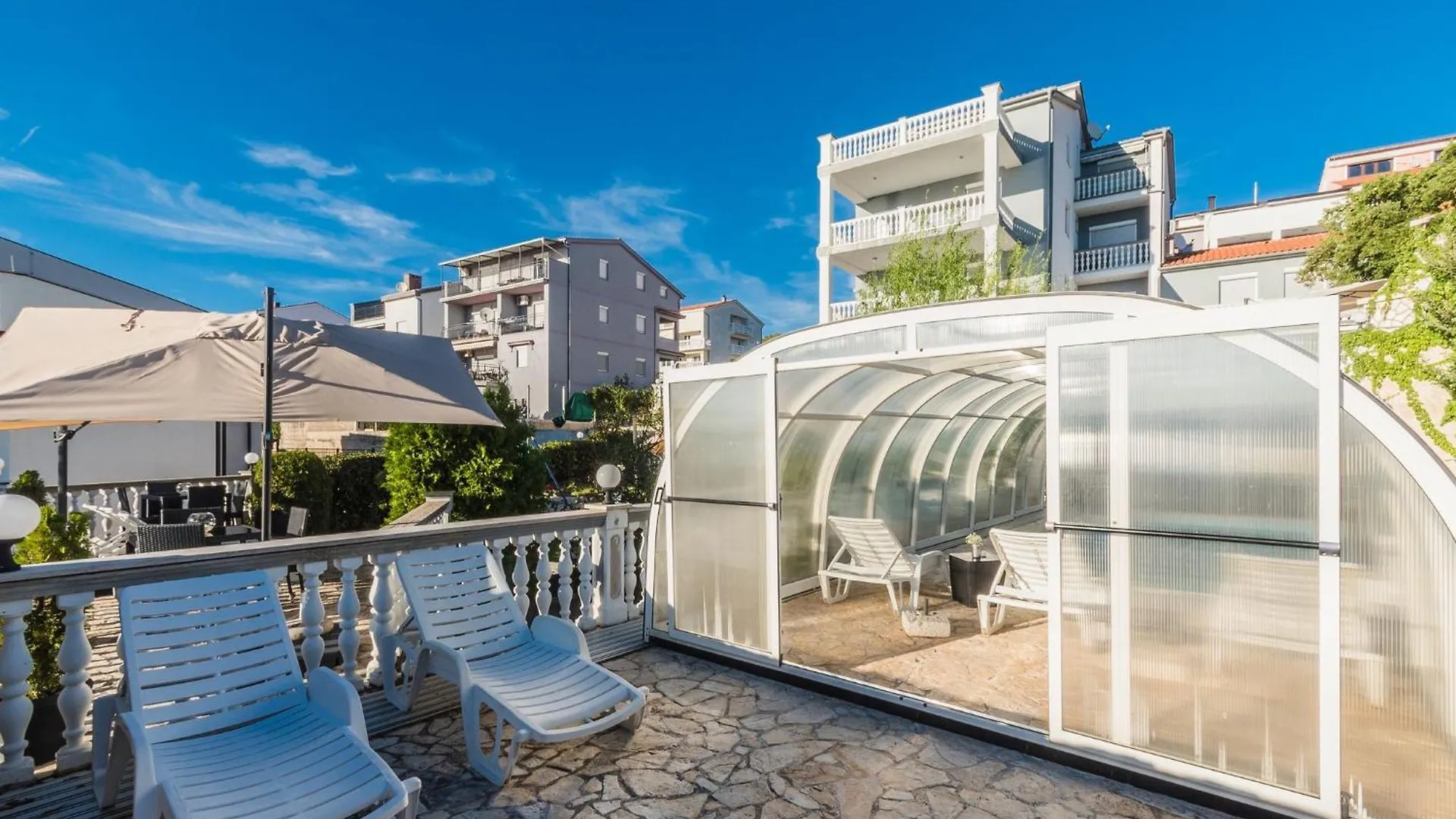 Appartement Mit Privater Terrasse Und Meerblick Crikvenica 0*,  Croatia